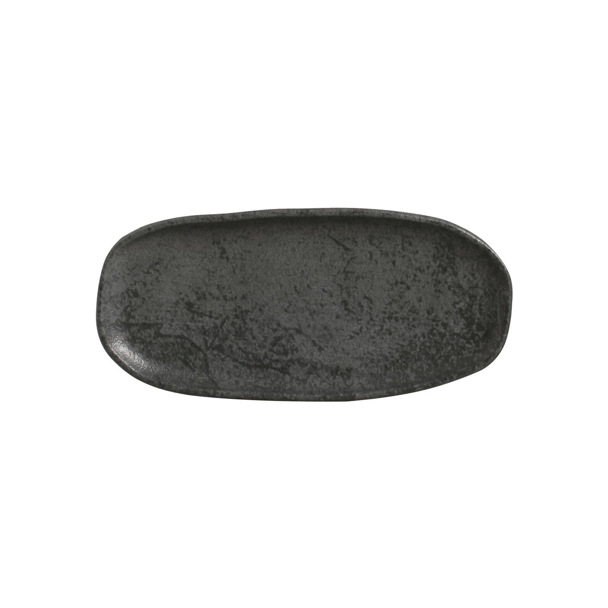 Shallow Organic Oval Platter Small Set of 4
