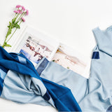 Hand Embroidered Modern Artisanal Scarf