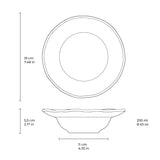 Dessert/Deep Rim Plate Set of 4