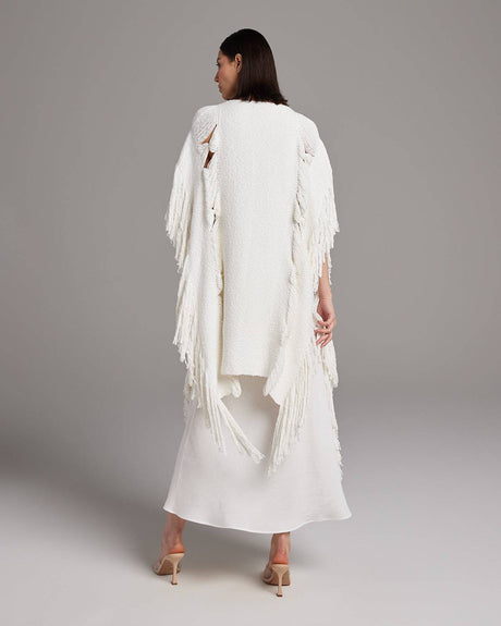 Lace Fringe Manta - Sumiye Co