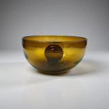 Tres Palos Amber Bowl | Artisanal Glasswork Decor