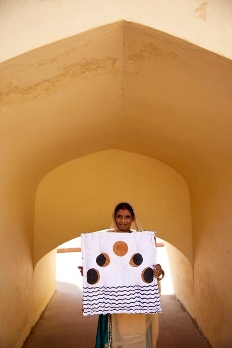 Ascension Floor Cushion (Reverse) - Sumiye Co