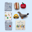 Estella Baby Gift Sets NYC Embroidered Gift Set