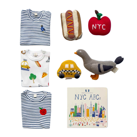 NYC Embroidered Baby Gift Set - Sumiye Co