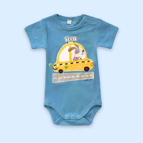 Estella Baby Gift Sets NYC Taxi Bodysuit Rattle & Bib Set
