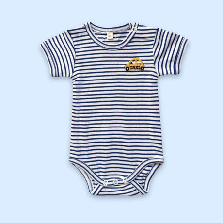 Estella Baby Gift Sets NYC Taxi Bodysuit Rattle & Bib Set