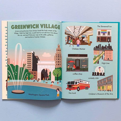 Organic Baby Gift Set | NYC Book, Doll, Lovey & 6 Rattles by Estella - Sumiye Co