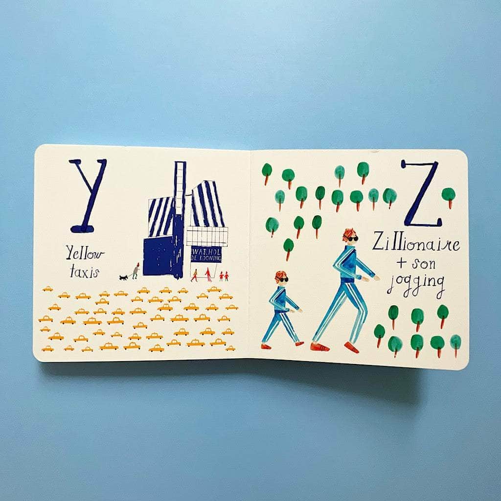 Estella Print Books NYC ABCs Baby Book