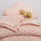 Cloud Pillow Muslin "Pink Forget-Me-Not" | Kids Room & Nursery Decor