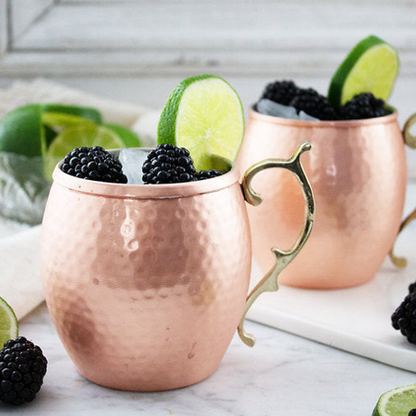 Copper Moscow Mule Mugs (Set of 4)  | Vintage French Inspired - Sumiye Co