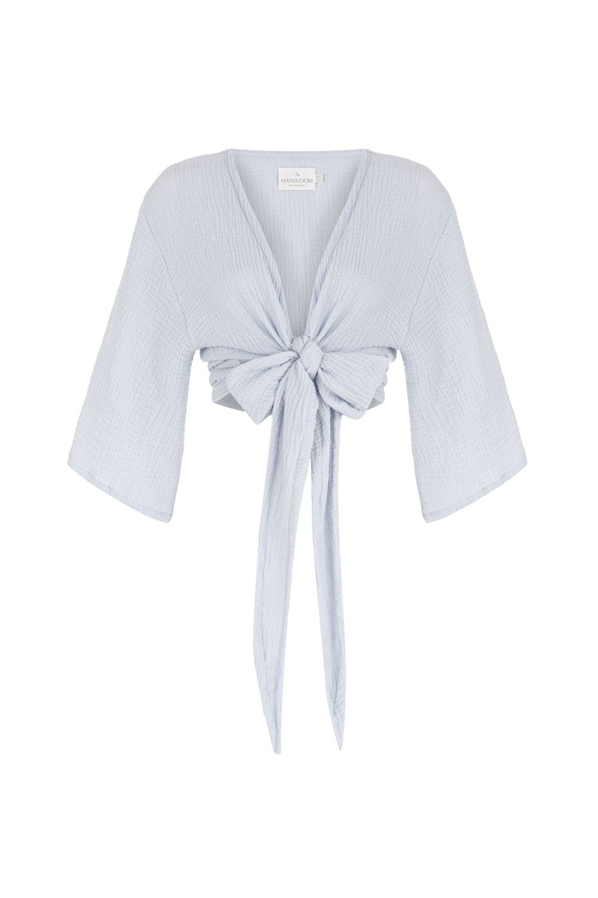 Bali Wrap Top - Baby Blue - Sumiye Co
