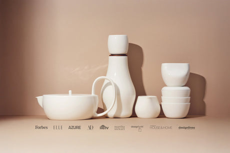 S/4 Slim Dinnerware Set - White - Sumiye Co