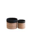 Woven Tabletop Bins - Set of 2 - Sumiye Co