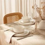 Dinnerware Set, 12 Piece Service for 4, Ceramic, Cambridge Classics