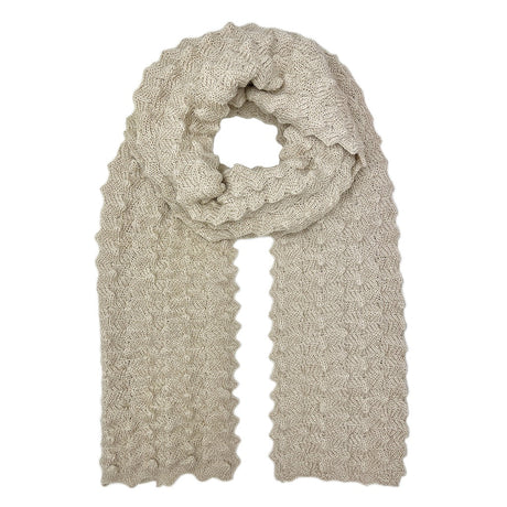 Andean Crochet Alpaca Scarf-0