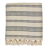 Woven Stripe Turkish Throw by SLATE + SALT - Sumiye Co