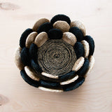 - Black and White Abaca Fruit Basket - Tabletop Basket, set of 3 | LIKHA - LIKHÂ