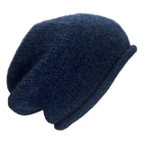 Navy Essential Knit Alpaca Beanie-0