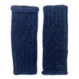 Navy Essential Knit Alpaca Gloves-0
