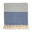 Diamond Stripe Turkish Throw by SLATE + SALT - Sumiye Co