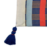 White Striped Backstrap Clutch-2