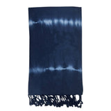 Navy Tie Dye Turkish Beach Towel by SLATE + SALT - Sumiye Co