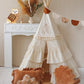 Teepee Tent “Boho” with Frills & Embroidery