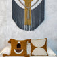 Bold & Soft Geometric Wool Decorative Throw Pillows by Wool+Clay