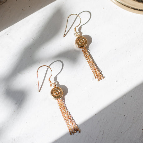 Bullet Tassel Earrings by SLATE + SALT - Sumiye Co