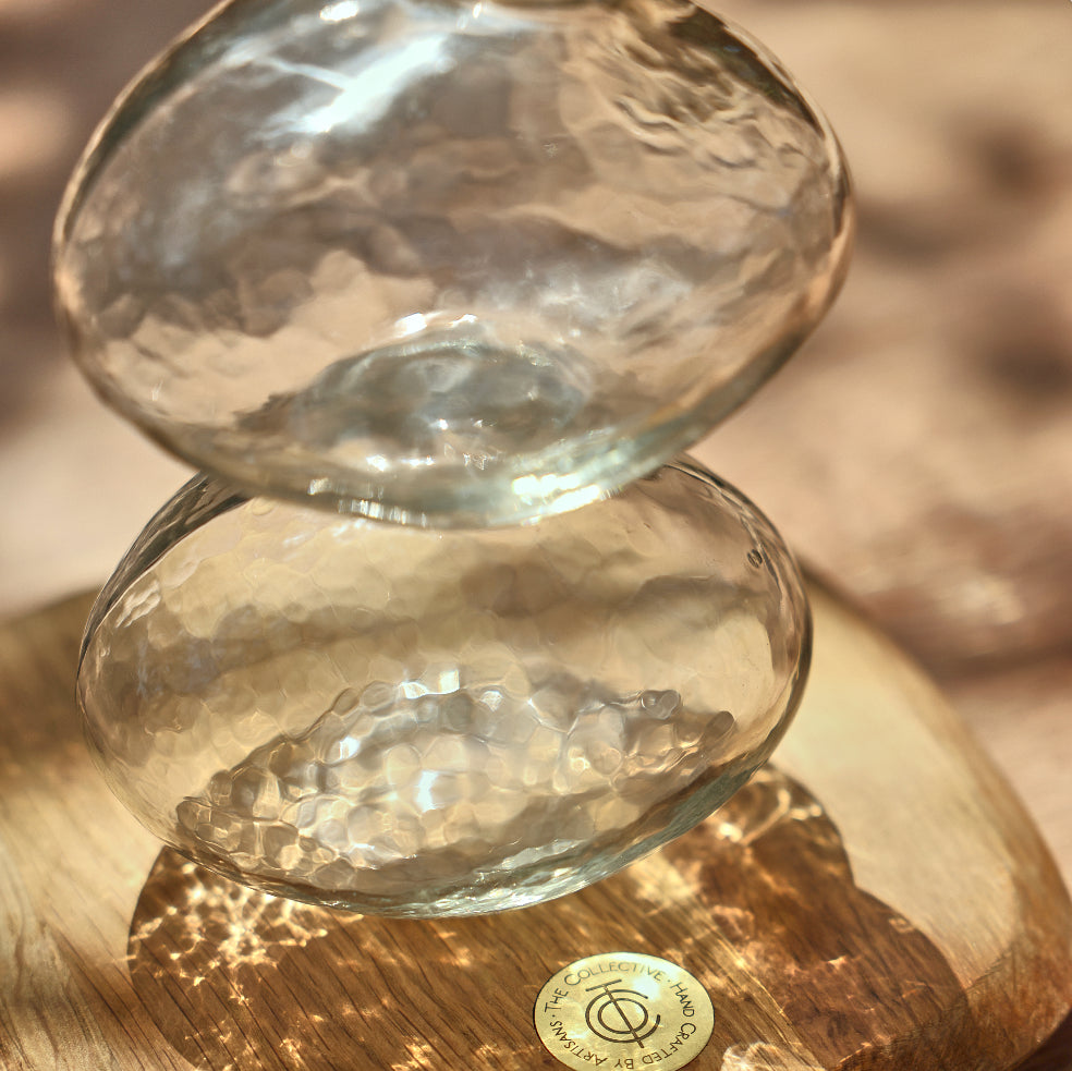 Pebbled Natura Vases Set of 3