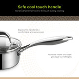 BE | LIVING CIRCLAD Series Sauce Pans with Lid