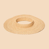Embe Braided Raffia Sun Visor - Sumiye Co