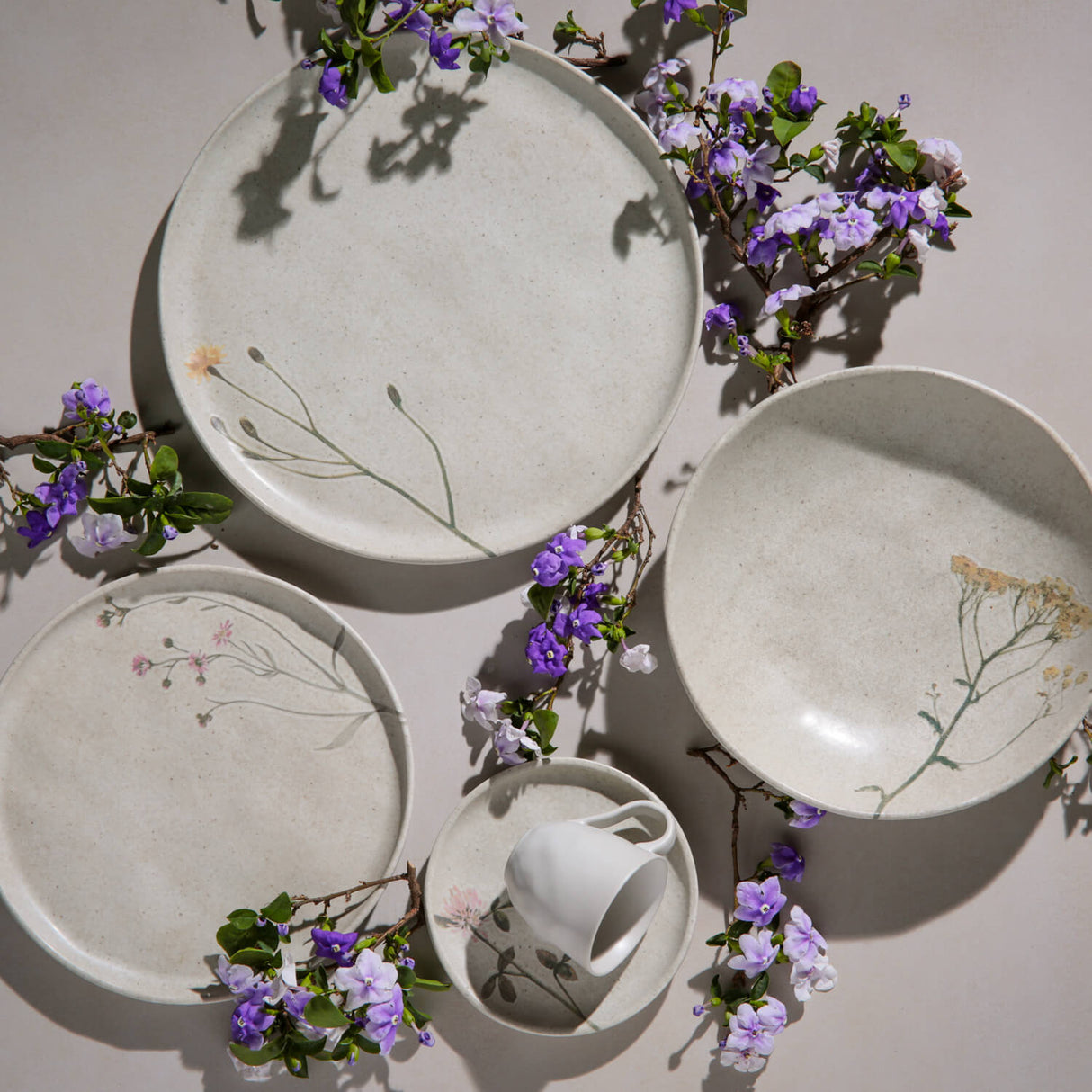 Coffee Cup & Saucer Set of 6