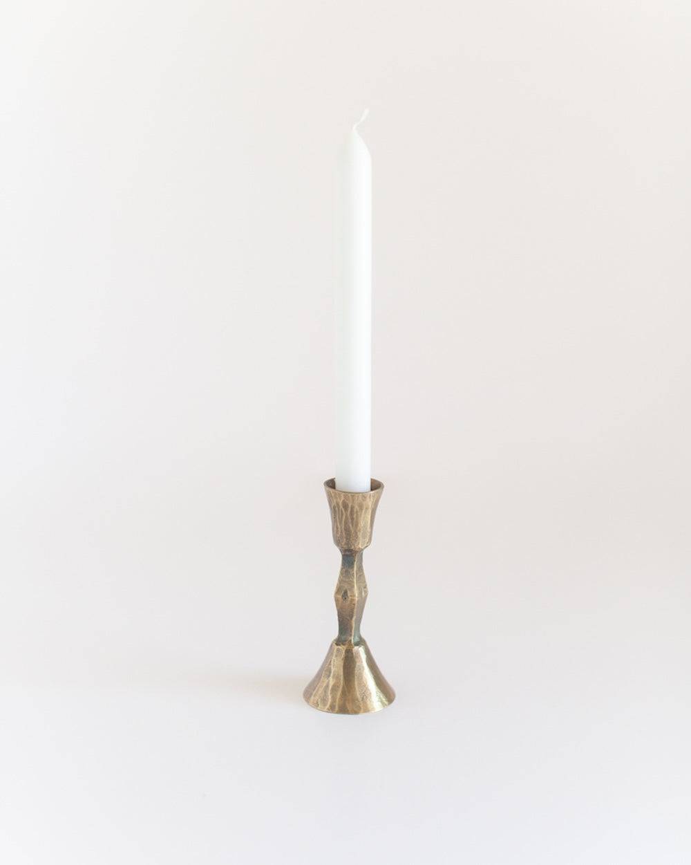 S/2 Low Diamond Candlestand - Brass Finish - Sumiye Co