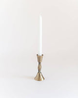 S/2 Low Diamond Candlestand - Brass Finish - Sumiye Co