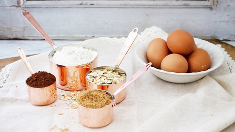 Copper Measuring Cups (Set of 4)  | Vintage French Inspired - Sumiye Co