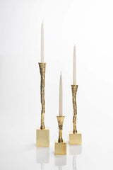 Nest Candle Holder Gold