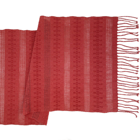 Calado Table Runner in Terracotta - Sumiye Co