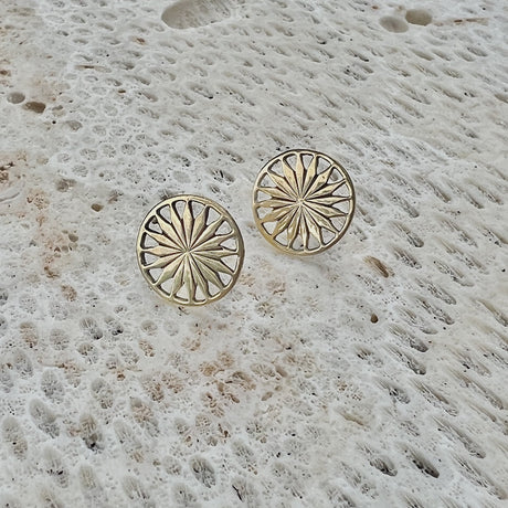 Cambodian Sunshine Stud Earrings-1