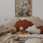 Shell Pillow Linen “Caramel” | Kids Room & Nursery Decor