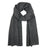 Charcoal Handloom  Cashmere Scarf by SLATE + SALT - Sumiye Co