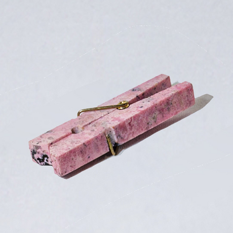 Decorative gemstone Laundry Clip - Rhodonite Pink - Sumiye Co