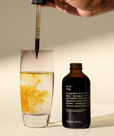 No. 03 — Chaga Tincture | Anti-Aging, Healthy Hair, Skin, Nails - Sumiye Co