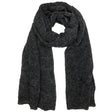 Charcoal Ultra Plush Alpaca Scarf by SLATE + SALT - Sumiye Co
