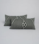 Che Lumbar Pillow in Forest Green - Sumiye Co