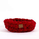 Chunky Knit Wool Cat Bed - Sumiye Co