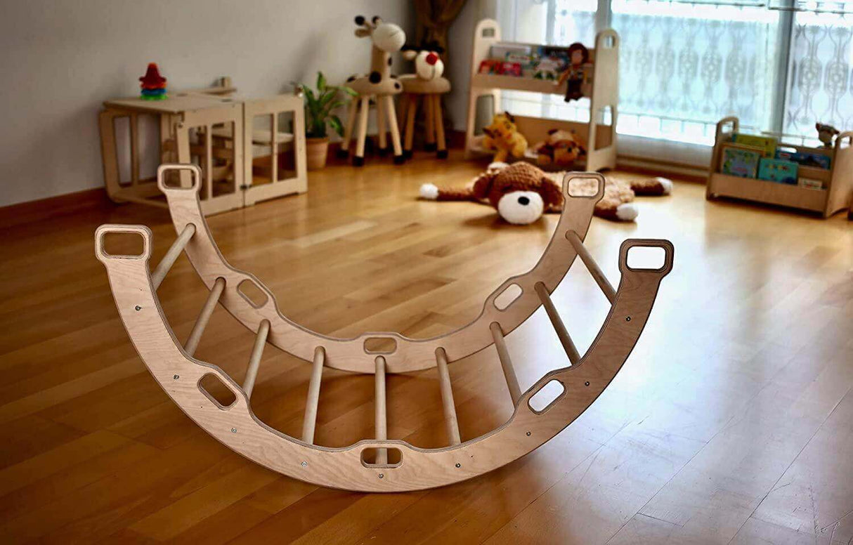 XL Climbing Arch/Rocker & Map Pattern Cushion Set-4