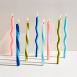 Rope Candles - Orange (2 pack) - Sumiye Co