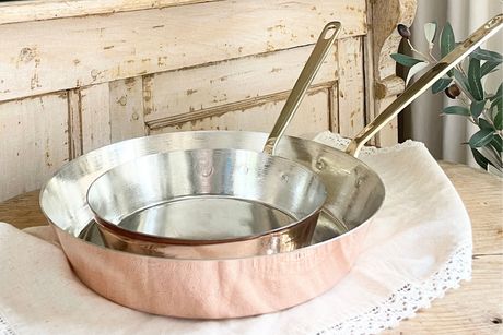Copper Fry Pan | Vintage Inspired - Sumiye Co