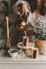 Copper Hand Hammered Teapot | Vintage Inspired - Sumiye Co